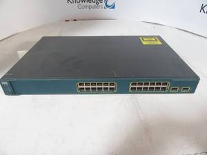 lot 53 image: Cisco 3560 Series 24 Port POE Switch