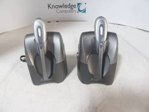 lot 69 image: Pair of Plantronics Wireless headsets