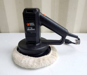 lot 16 image: Black and Decker Hand Buffer