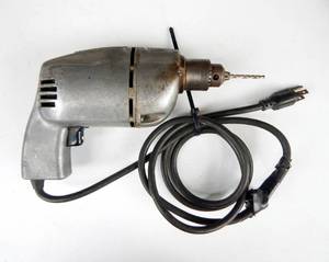 lot 51 image: Vintage Ram Tool Corporation Ram 38 Inch Electric Drill