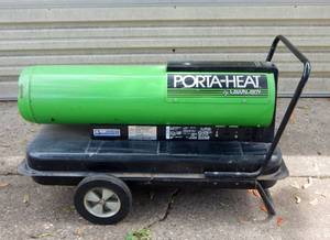 lot 78 image: Lawn Boy Porta Heat Propane Torpedo Heater