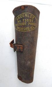 lot 85 image: Greenlee Knock Out Punch Set No. 735BB