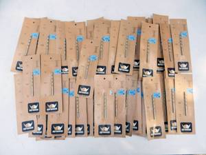 lot 113 image: Lot of 47 New Norseman Industrial High Speed Steel 316 Inch Drill Bits
