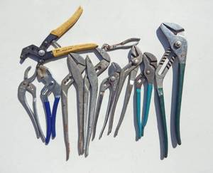 lot 216 image: Lot of Miscellaneous Channel Lock Pliers