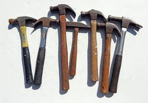 lot 219 image: Lot of Hammers