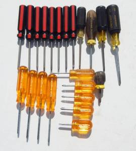 lot 244 image: Lot of Phillips Screwdrivers