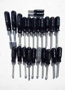 lot 246 image: Lot of Xcelite Metric Nut Drivers