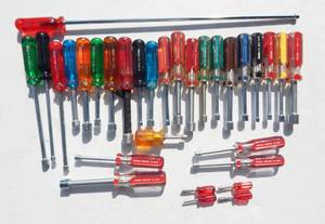 lot 249 image: Lot of Standard Nut Drivers