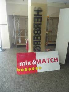 lot 13 image: Lot of Plastic Display Signs