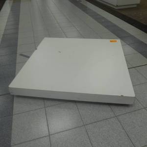lot 52 image: 48 x 48 x 6 Rolling Platform Display Shelf