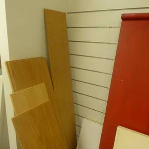 lot 70 image: Misc. Lot of Fifteen Shelving Pieces