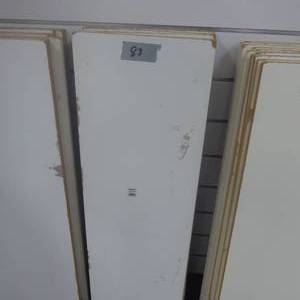 lot 83 image: Lot of Seven 49 x 15 x 34 Shelves