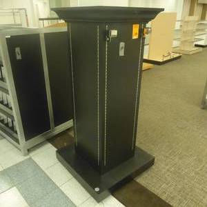 lot 138 image: 62 x 30 x 30 Rolling Square Display