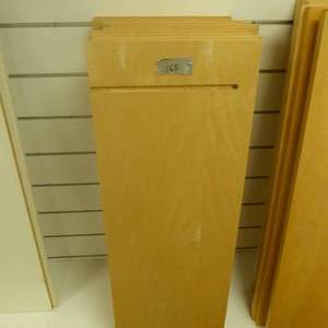 lot 168 image: Lot of Ten Wood Grain Board Shelves 45 x 16 x 12