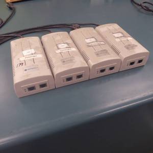 lot 179 image: Lot of Four Motorola 2-Port Gigabit PoE Injectors