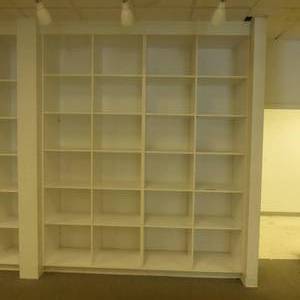 lot 185 image: 110 x 96 x 22 Commercial Grade Cabinet Display