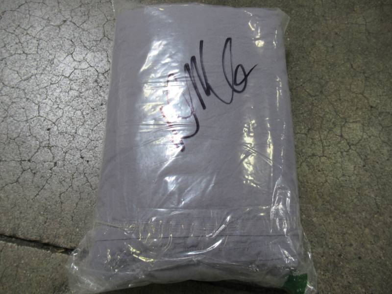 lot 5 image: 400-Thread Count Supima Cotton Percale Flat Sheet Queen Pewter, E1U6-Q-PEWTER - NEW