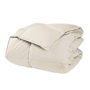 lot 17 image: Light Warmth Ivory Queen Down Comforter, C3F3-Q-IVORY - NEW