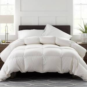 lot 24 image: Legends Luxury Geneva Medium Warmth White King Oversized Goose Down Comforter, C2S6-K-WHITE - NEW