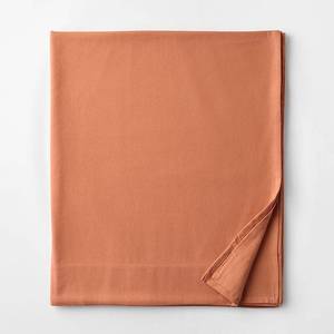 lot 44 image: 5 oz. Cotton Flannel Flat Sheet Solid Nutmeg Twin, E9X1-T-NUTMEG - NEW