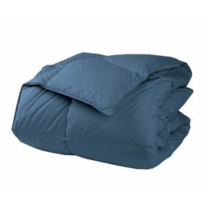 lot 64 image: LaCrosse Extra Warmth Smoke Blue Queen Down Comforter, C3F5-Q-SMK-BLUE - NEW