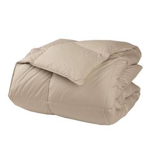 lot 73 image: LaCrosse LoftAIRE Extra Warmth Feather Tan Twin Down Alternative Comforter, C3J7-T-FTHR-TAN - NEW