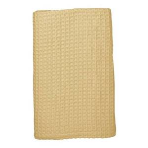 lot 77 image: Organic Cotton Blanket Queen, KO36-Q-TOSTALM - NEW Eco-friendly, soft, and warm 100% certified organic cotton Made using 100% organic cotton dyes Mini-textured waffle weave design 390 GSM