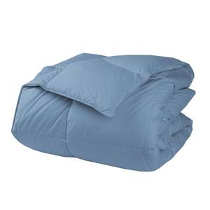 lot 90 image: LaCrosse Light Warmth Porcelain Blue King Down Comforter, C3F3-K-PORBLUE - NEW