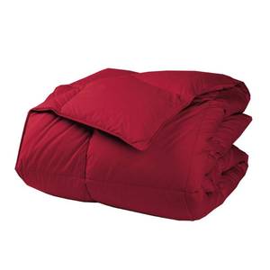 lot 95 image: LaCrosse Extra Warmth Classic Red Queen Down Comforter, C3F5-Q-CLSC-RED - NEW