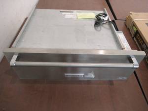 lot 3 image: KitchenAid Warming Drawer (Stainless Steel) (Common 30-in Actual 29.75-in) KOWT100ESS