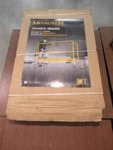 lot 7 image: MetalTech Joined Panel 6 ft. x 2.5 ft. x 3.4 ft. Scaffold Guardrail System I-CISGRJP