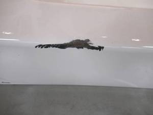 lot 36 image: Briggs Enameled Steel Rectangular Alcove Bathtub with Left-Hand Drain 60-in x 30-in 2520-130-01