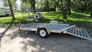 Aluma LTD Utility Trailer 6 x 10 WRamp