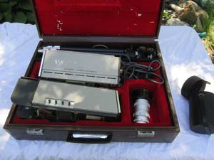 lot 18 image: Vintage Sony Video Camera In Case W...
