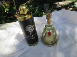 lot 136 image: Music Box Flasks See Photos...