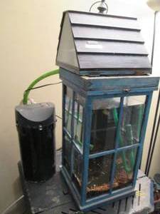lot 105 image: Custom Fish Tank With EHIEM Filtrat...