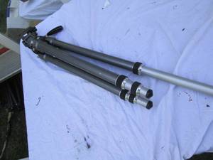 lot 187 image: Gitzo Survey Equipment Style Tripod...