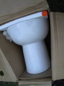 lot 215 image: American Standard Toilet Bowl 10 R...