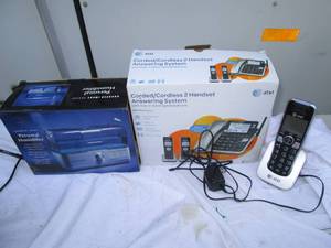 lot 225 image: AT&T Cordless Phone System...