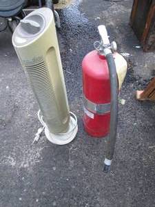 lot 244 image: Fire Extinguisher & Air Purifier...