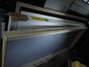 lot 256 image: (3) Framed Doors & (1) Loose Door ...
