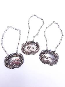lot 146 image: Norsk Tinn Pewter Decanter Alcohol Tags
