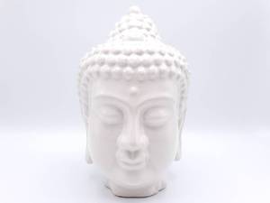 lot 309 image: White Sleeping Buddha Head