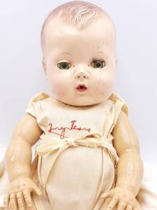 lot 329 image: Tiny Tears Doll with Molded Hair