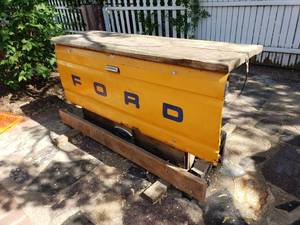 lot 16 image: Custom Made Vintage FORD Outdoor  Indoor Bar