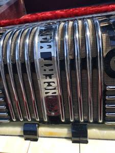 lot 24 image: Italo-American Concert Master Accordion with Case