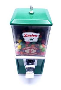 lot 25 image: Sinclair Oil Corporation 1 Cent Gumball Machine