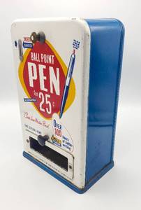 lot 27 image: Vintage Ball Point Pen Dispenser Vending Machine