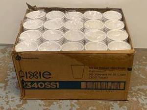lot 7 image: Dixie Hot Cups