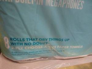 lot 92 image: Paper Towels